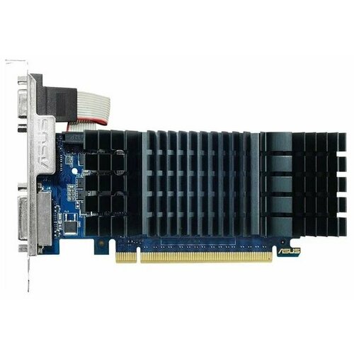 Видеокарта ASUS GeForce GT 730 SL-2 GD5 видеокарта asus geforce gt 730 2048mb gt730 sl 2gd5 brk dvi vga hdmi ret