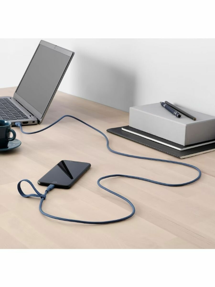 Кабель USB-Lightning IKEA Lillhult — фото 2