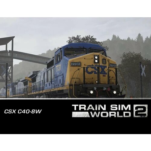 Train Sim World 2: CSX C40-8W Loco Add-On электронный ключ PC Steam