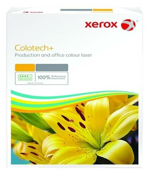 Бумага XEROX Colotech Plus 170CIE, 220г, SR A3 (450x320мм), 250 листов (кратно 3 шт)