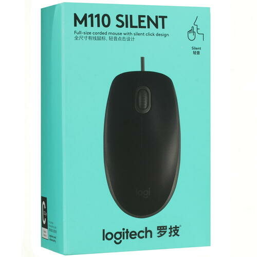 Мышь проводная Logitech - фото №14