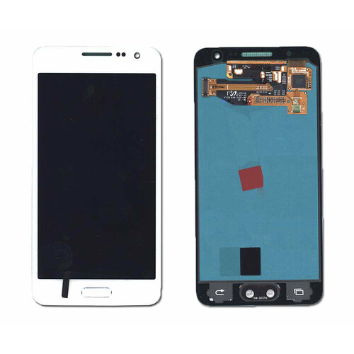Дисплей для Samsung Galaxy A3 SM-A300F белый чехол brosco для samsung galaxy a52 black matte ss a52 colourful black