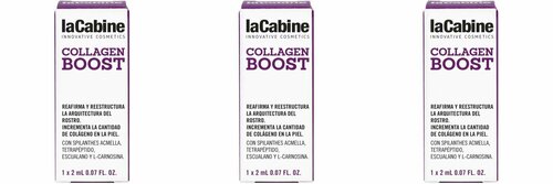 LaCabine Концентрированная сыворотка в ампулах Collagen Boost Ampoules, стимулятор коллагена, 1х2 мл, 3 уп