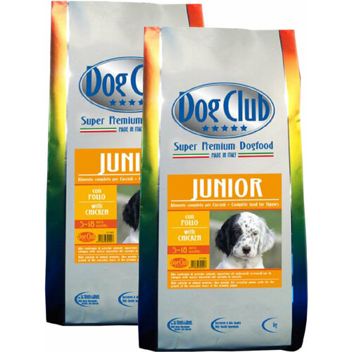 Сухой корм DOG CLUB JUNIOR для щенков всех пород с курицей (2,5 + 2,5 кг)