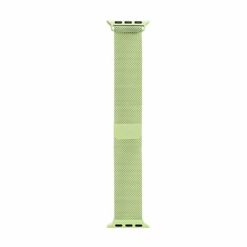 Ремешок для Apple watch 38/40mm Milanese loop Мятно-зеленый (Mint green)