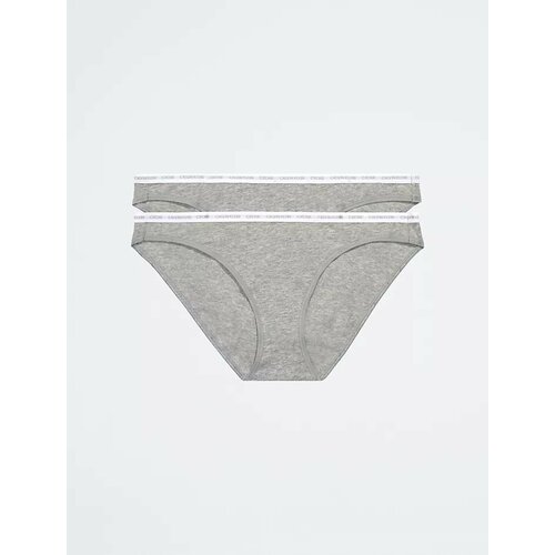 фото Трусы calvin klein, 2 шт., размер l, серый