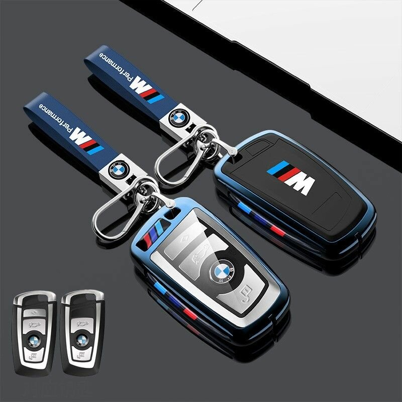 Чехол для автомобильного ключа из Цинкового сплава для BMW моделей 2-модификации F серии