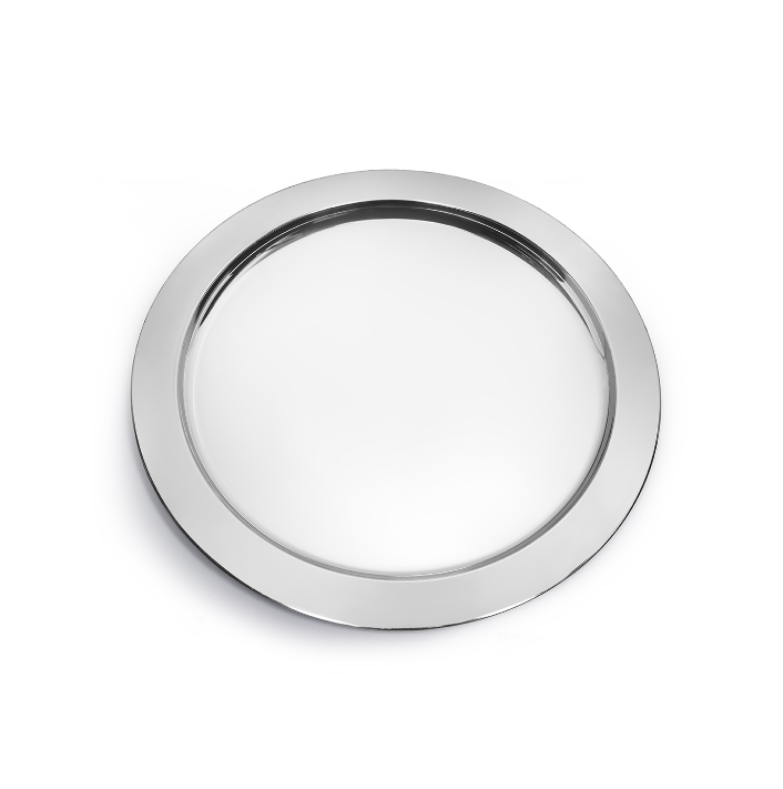 фото Блюдо сервировочное "Luxstahl" круглое d-28см