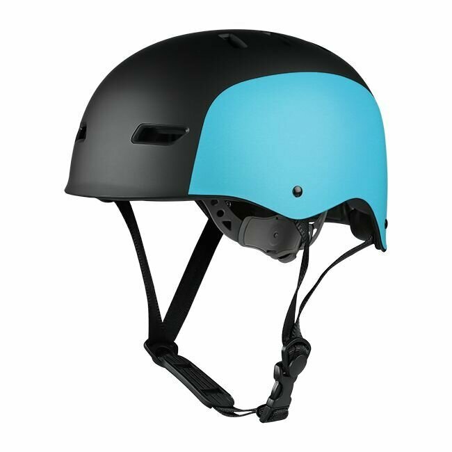 Шлем для вейкбординга со съемными ушами Los Raketos Bone (blk/navy, S), водный шлем, для вейксерфинга, для воды, для каякинга, для гребли