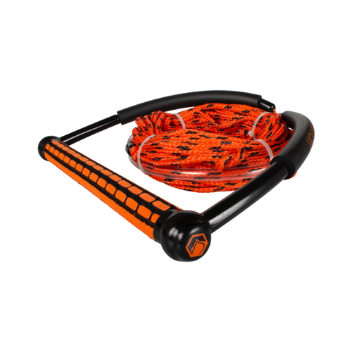 фото Фал+рукоятка вейкборд liquid force tr9 combo 65" orange
