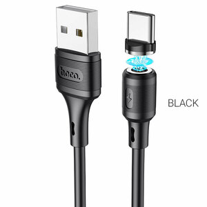 Фото Кабель USB с магнитным разъёмом USB-C, 1.0м, 3.0A, hoco X52 (только для зарядки)