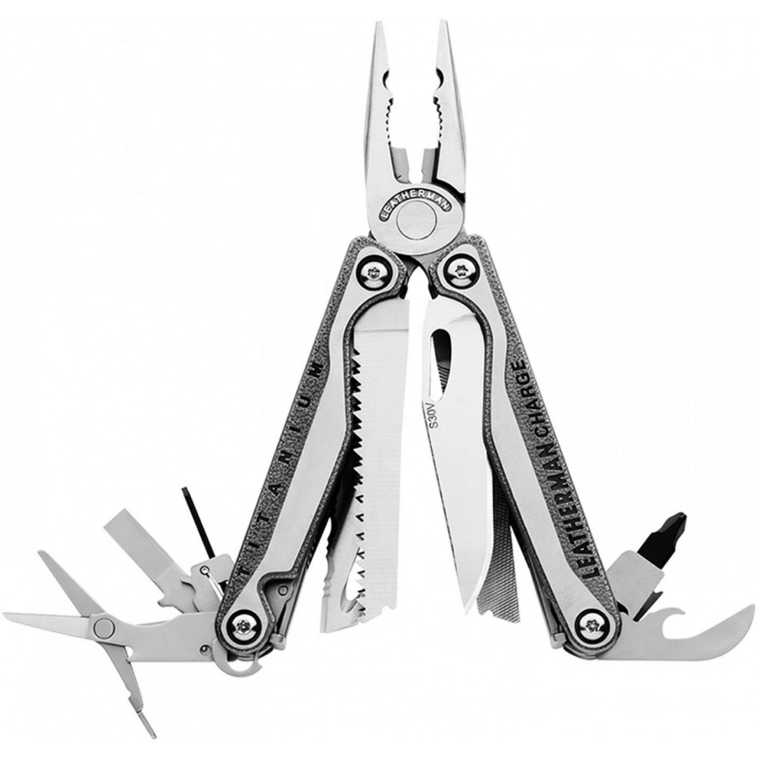 Мультитул LEATHERMAN Charge Plus TTI, 19 функций, с нейлоновым чехлом 832528