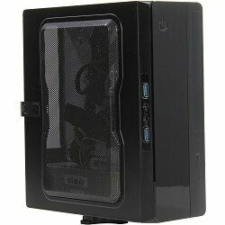 EQ101BK PM-200ATX U3.0*2AXXX Slim Case (PSU Powerman) (6117414)