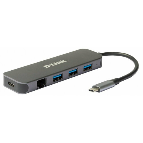 Док-станция с разъемом D-LINK USB Type-C DUB-2334/A1A