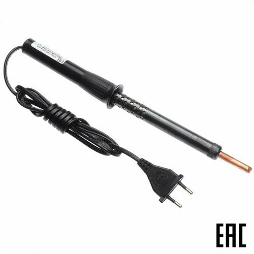 Паяльник ЭПЦН-100220 электрический 100Вт 220В с пластмассовой ручкой 75700₽