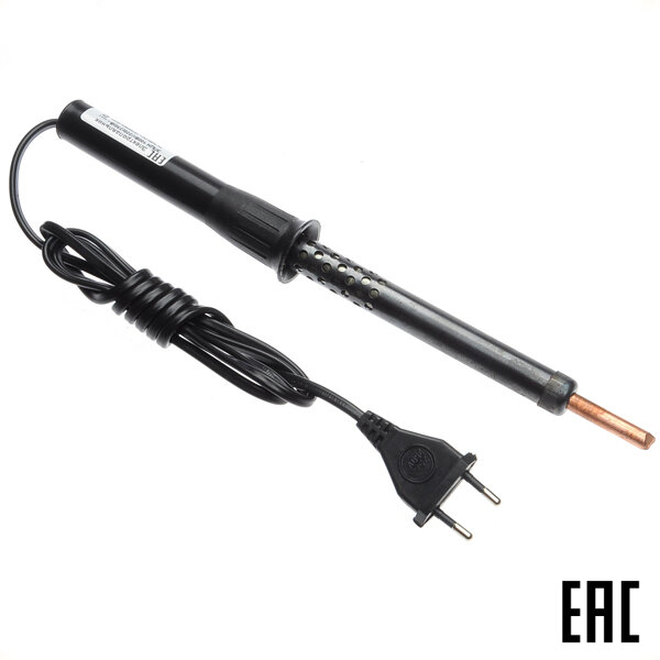 фото Паяльник ЭПЦН-100/220 электрический 100Вт 220В с пластмассовой ручкой