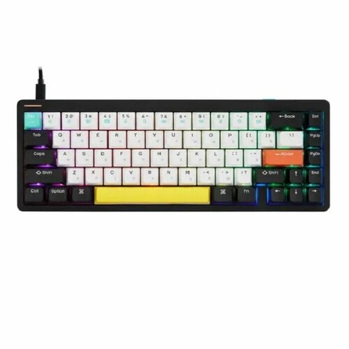 Клавиатура Nuphy Halo65, Gateron G Pro 2.0, Bluetooth, black/HALO65-RU-B-12