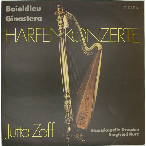 Виниловая пластинка Jutta Zoff - Harfenkonzerte (LP)