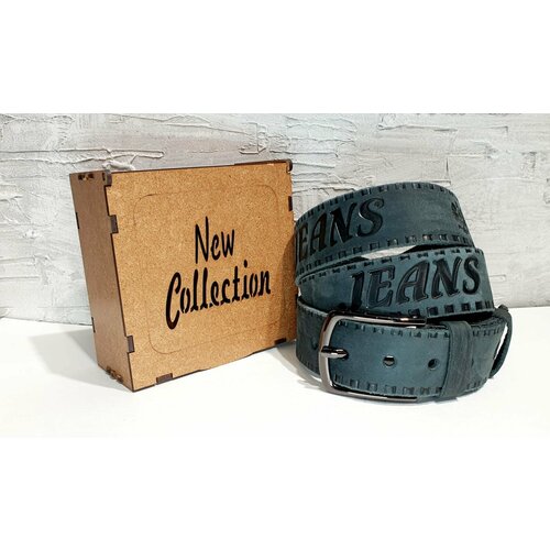 фото Ремень , размер 125, серый belt