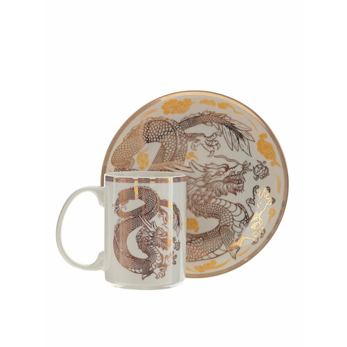 Чайная пара Remecoclub фарфоровая 500 мл 1667₽