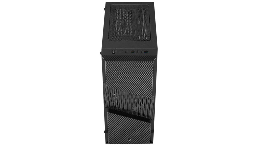 Корпус ATX AEROCOOL Menace Saturn FRGB-G-BK-v1, Midi-Tower, без БП, черный - фото №16