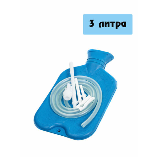 Альфапластик / Грелка резиновая комбинированная Б-3 3 литра