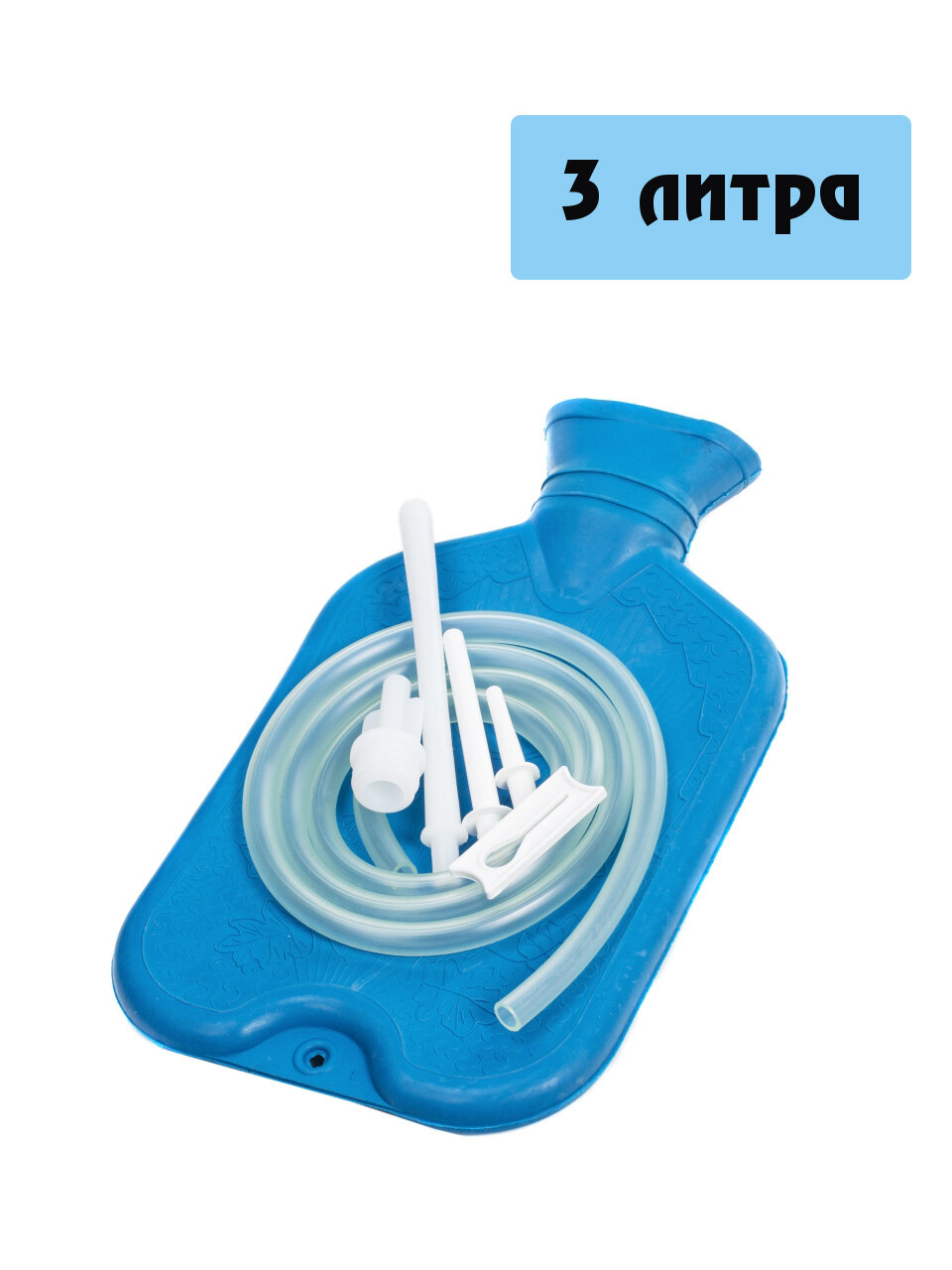 фото Альфапластик / Грелка резиновая комбинированная Б-3 3 литра