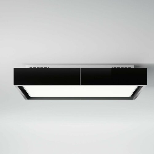 Встраиваемая вытяжка в потолок Falmec VEGA 115 black 3 скорости интенсивный режим электронное управление пульт ДУ в комплекте 34320000₽