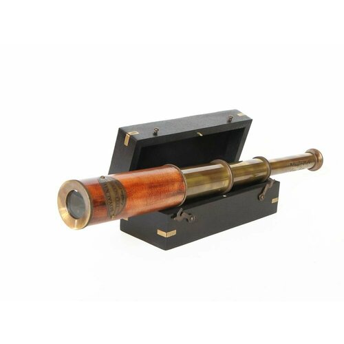 калейдоскоп подзорная труба в индивидуальной коробочке kaleidoscope Подзорная труба в деревянном футляре