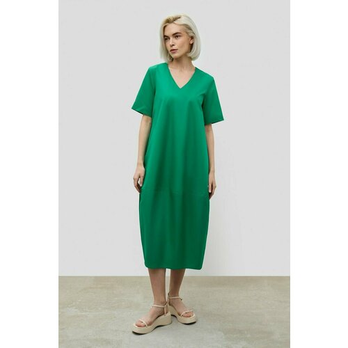 фото Платье baon, размер 48, зеленый