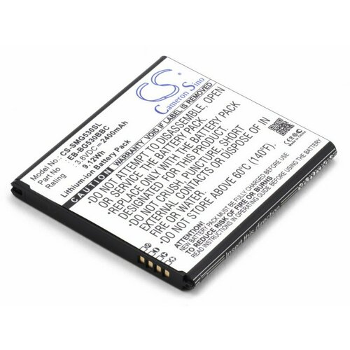 Аккумулятор для Samsung Galaxy J3 2016 (EB-BG530CBE) 2400mAh аккумуляторная батарея ibatt 2400mah для samsung sm j330f ds sm j330g ds j2 prime galaxy j3 2016 sm j320f sm g531h galaxy j5 prime sm j320f ds