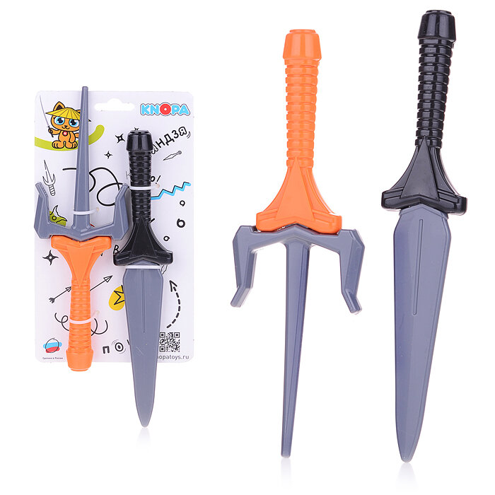 Набор оружия KNOPA "Битва", саи, кинжал - фото №14