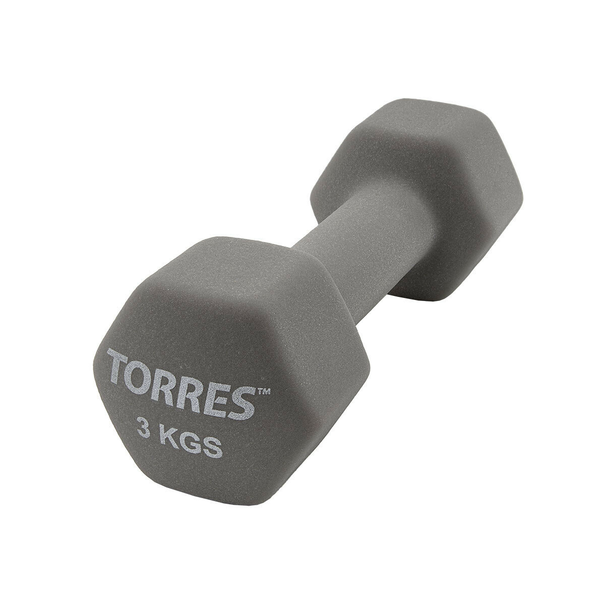 Гантель TORRES PL55013, вес 3 кг, 1 шт