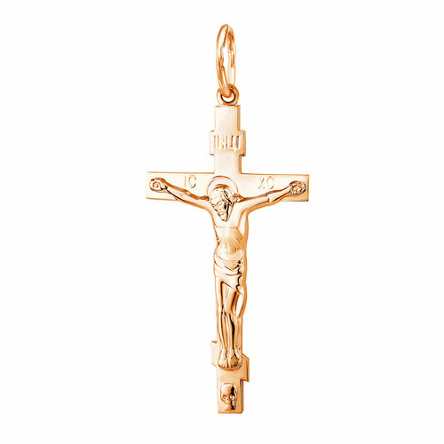 фото Подвеска diamant online, золото, 585 проба, размер 3.6 см.