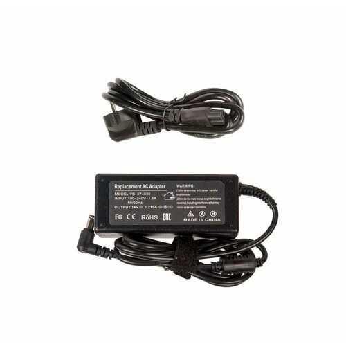 Power supply Блок питания для монитора и телевизора LCD 14V 3215A 45W 65x44мм 106600₽