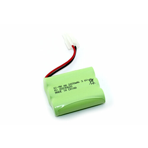 Аккумулятор Ni-MH 3.6V 2400mAh AA Flatpack разъем 5559 аккумулятор ni mh 6v aa 2400mah для радиоуправляемых игрушек разъем yp