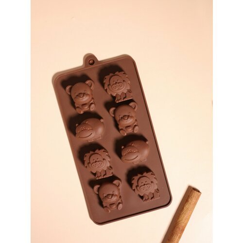Силиконовая форма для шоколада и льда 