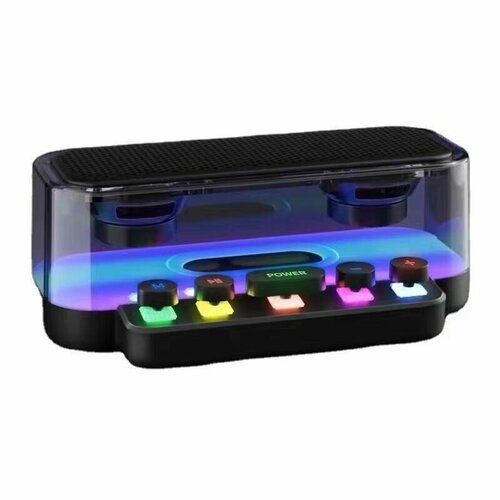 Портативная Bluetooth колонка с RGB для компьютера MicroSD FM радио 200000₽