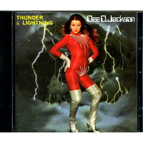 Музыкальный компакт диск DEE D. JACKSON - Thunder And Lightning 1980 г. (производство Россия) jackson dee d виниловая пластинка jackson dee d cosmic curves white