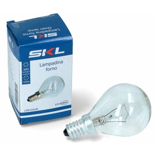 Лампа для духовки универсальная E14-45, 40W SKL LMP104UN лампа накаливания favor b36 40w e14 матовая