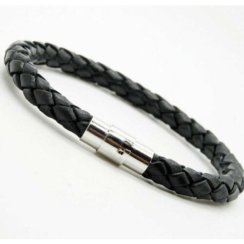 Плетеный браслет VALERON, черный