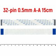 Шлейф FFC 32-pin Шаг 0.5mm Длина 15cm Прямой A-A