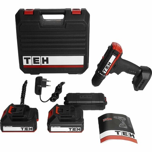Дрель аккумуляторная TEH TDL220 20V электроинструмент подарок на день рождения мужчине любимому папе дедушке парню 759800₽