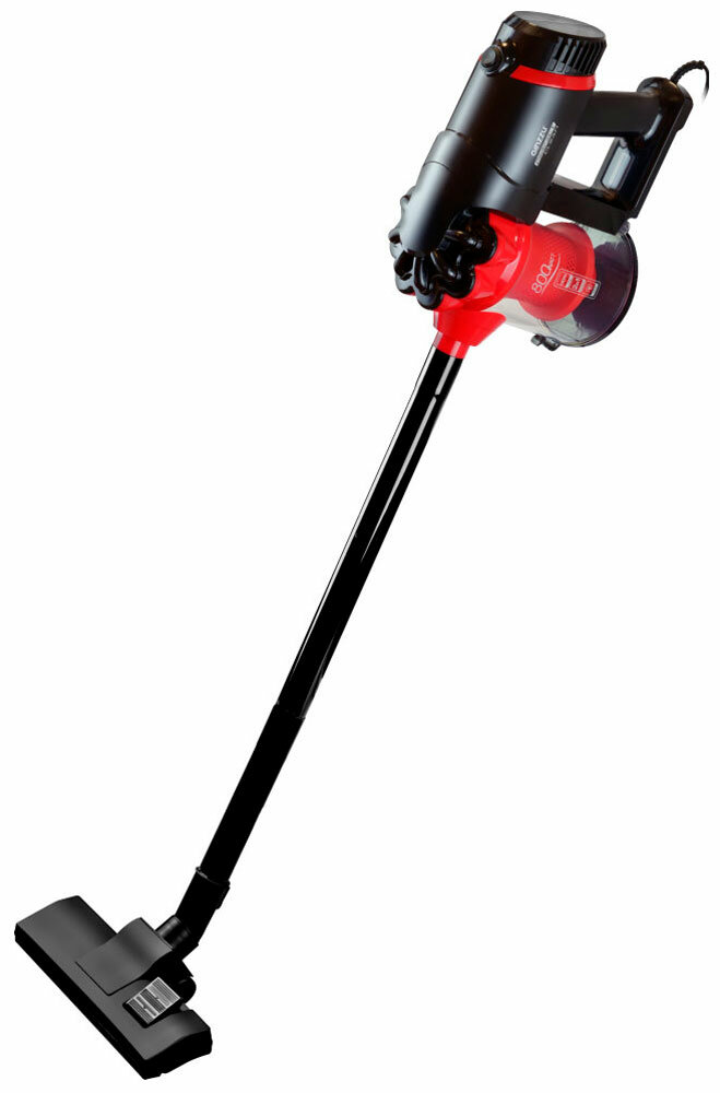 Пылесос вертикальный Ginzzu VS115 (черно/красный)