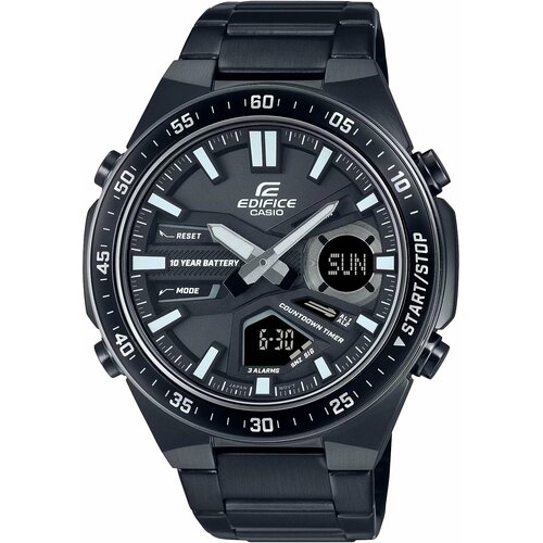 Наручные часы CASIO Edifice EFV-C110DC-1A, серый, черный