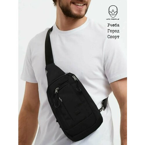 фото Сумка поясная ufo people, черный