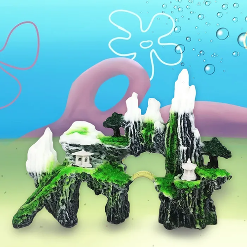 Декор для аквариума для рыбок плешоп домик для рыбок в аквариум, грот 