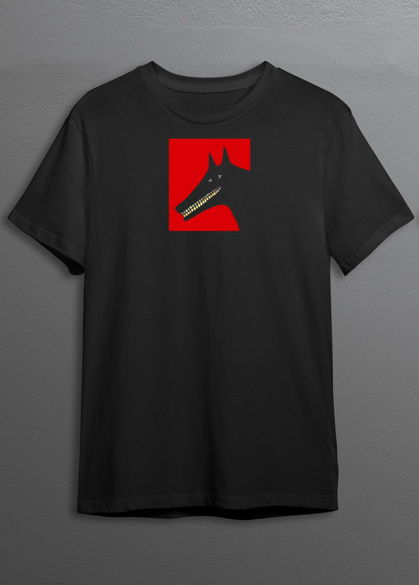 фото Футболка мужская с принтом, Бэд Кот 1, Котик, Животные, Мем, черная, хлопок, L