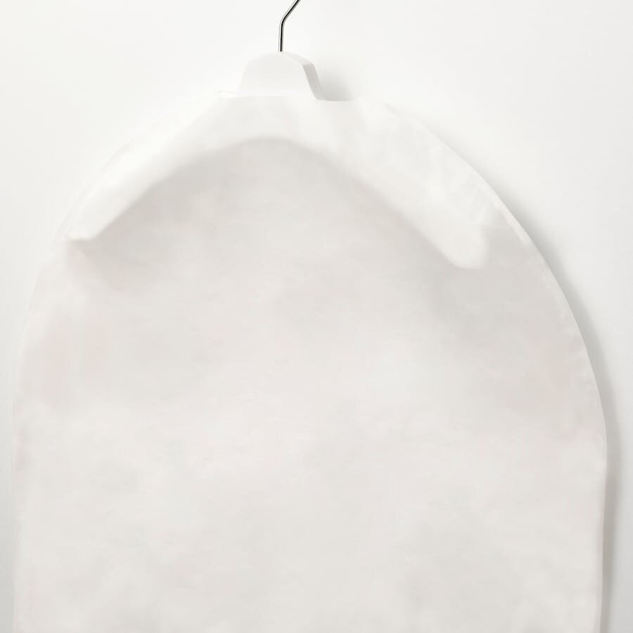 Чехол для одежды икеа RENSHACKA, 2 шт, 105х60 см, белый - фотография № 2