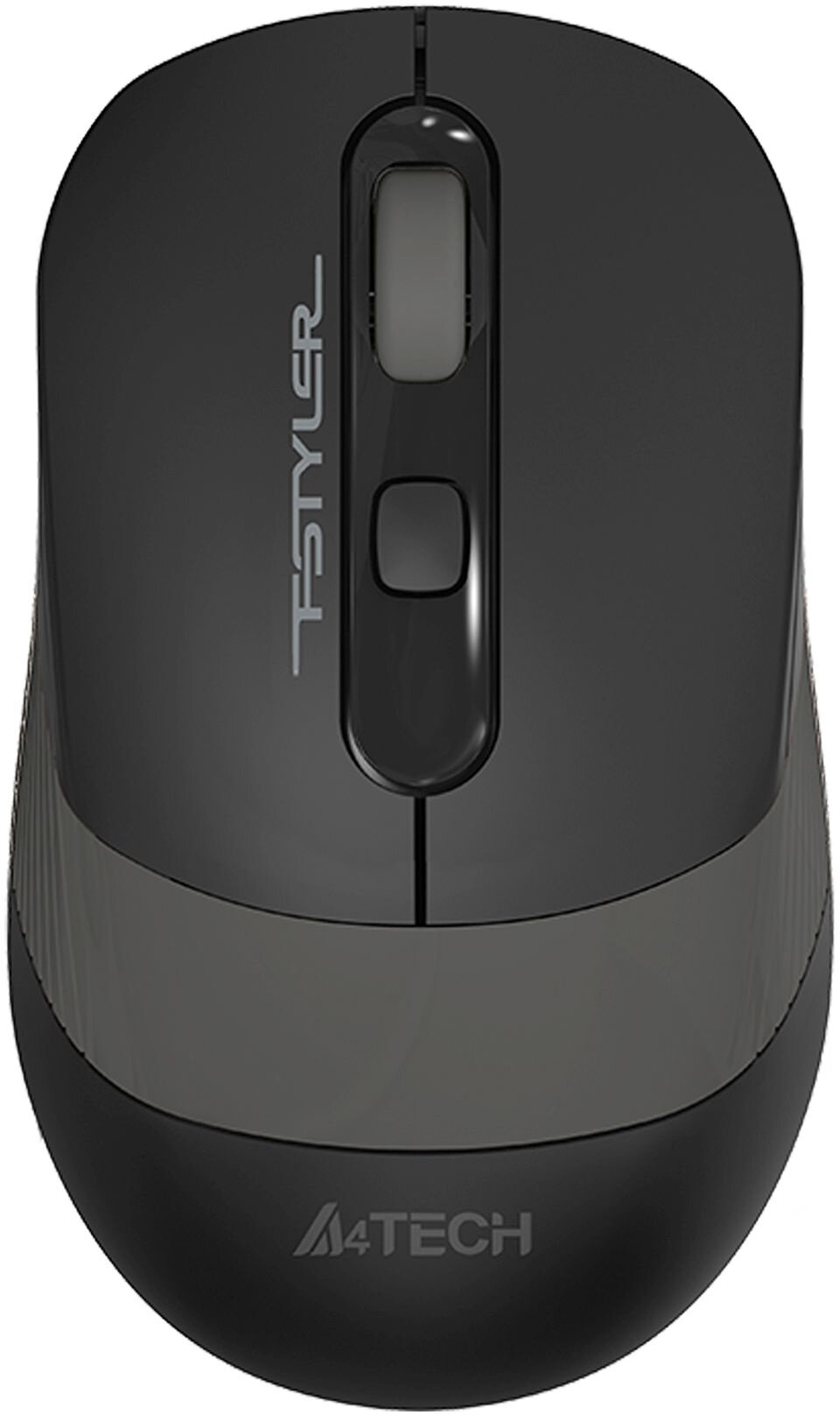 Мышь A4Tech Fstyler FG10CS Air, черный/серый (fg10cs air stone grey)